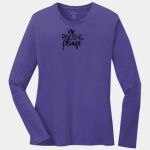 Ladies Long Sleeve Core Cotton Tee Thumbnail