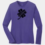 Ladies Long Sleeve Core Cotton Tee Thumbnail