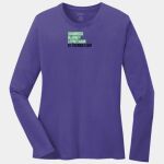 Ladies Long Sleeve Core Cotton Tee Thumbnail